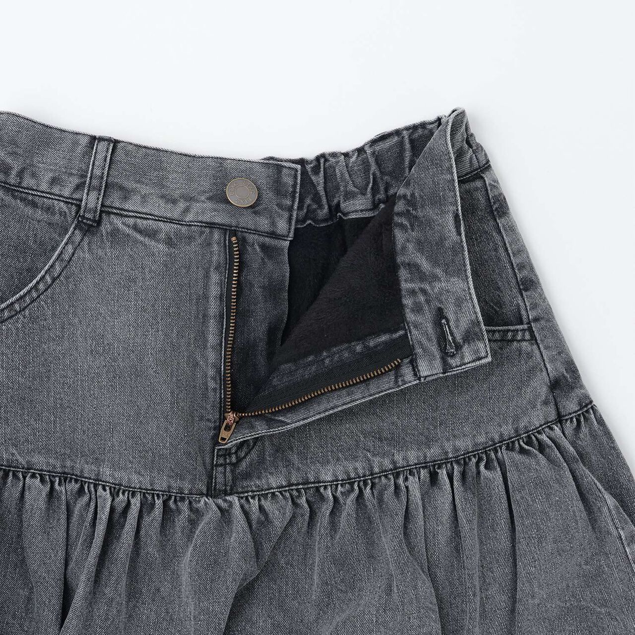 [LTXC] Denim Balloon Skirt,Gray, large image number 11