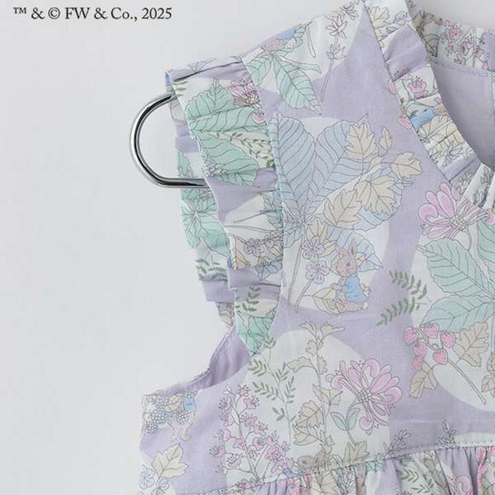 Peter Rabbit (TM) Liberty Balloon One-Piece Dress,Lavender, medium image number 3