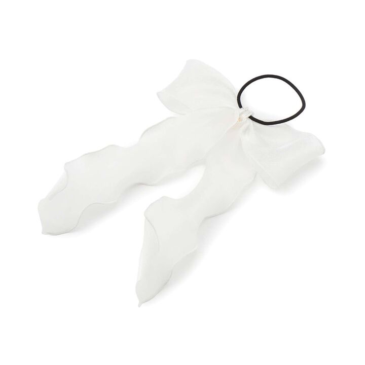 [Graduation Attire] Organza Pony,Ivory, medium image number 1