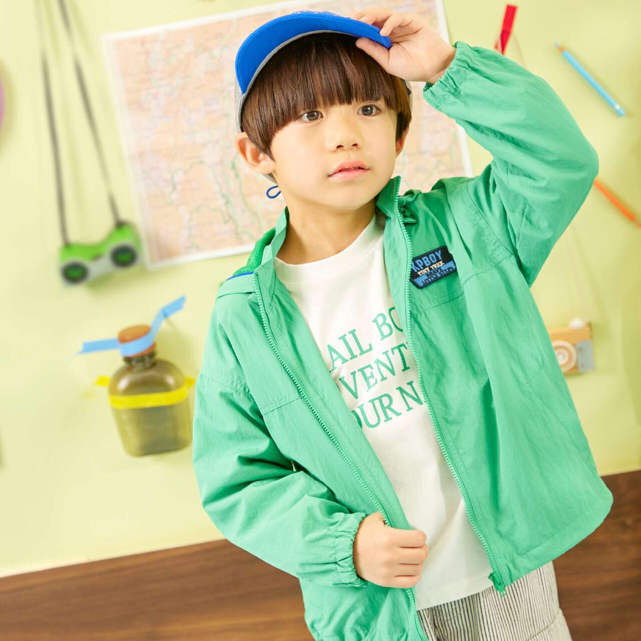 Two-Tone Mesh Cap,Blue, large image number 20