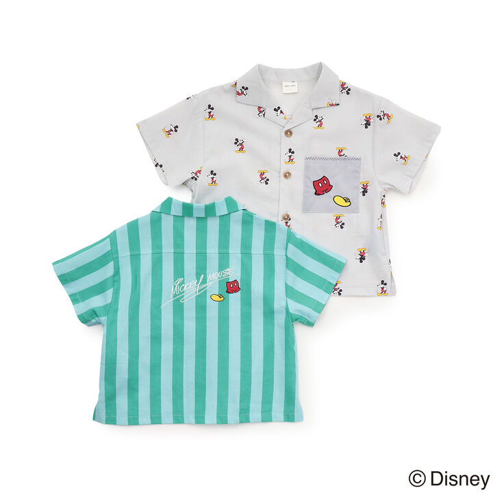 [Disney] 開領短袖襯衫,土耳其藍, medium image number 15