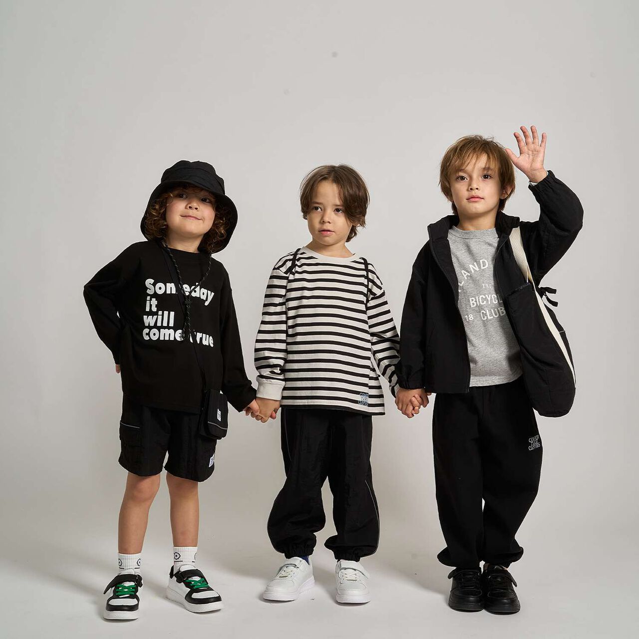 [School-Ready] [Water-Repellent, Anti-Stain, Durable, UV] Compact Hat with Reflective Sheet,Charcoal gray, large image number 30