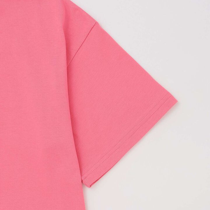 [Tokyo Limited] Pink Latte Tokyo Big T-Shirt, 100% Cotton,Pink, medium image number 13