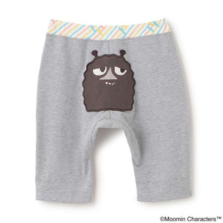 MOOMIN/Character Butt 6-Length Pants,Khaki, medium image number 1