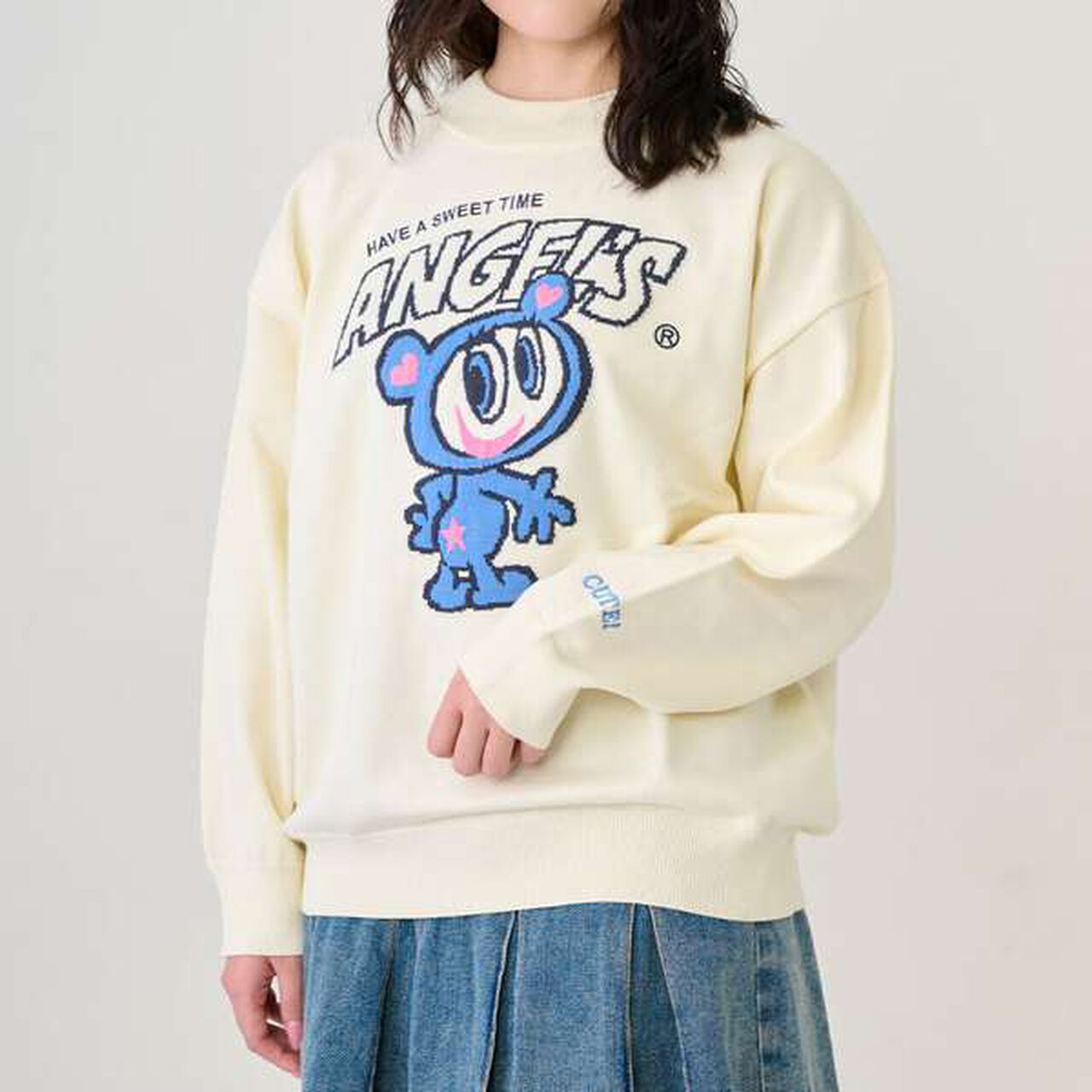 Mr. Nakamura Jacquard Knitwear,Off white, large image number 0