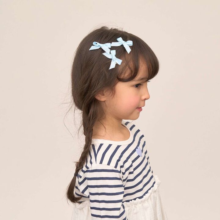 Mini Hair Clips (Set of 6),Cream, medium image number 16