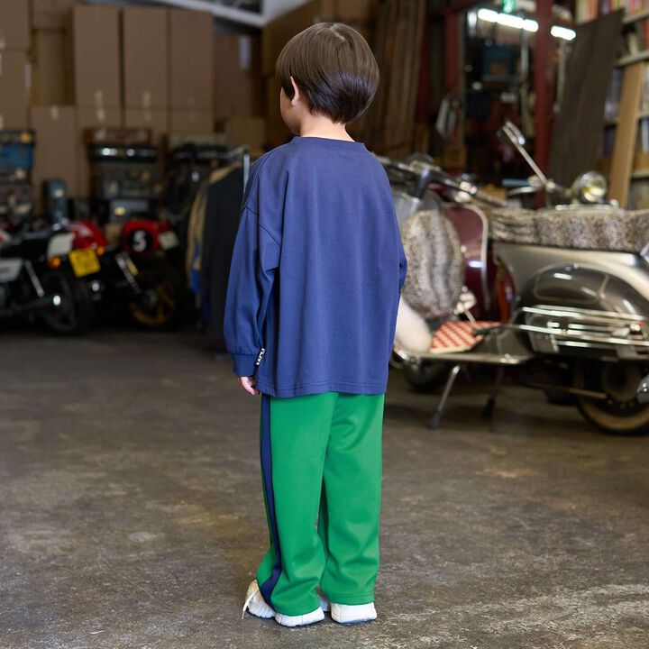 [MNCM] Coordinatable Setup Track Pants,Green, medium image number 22