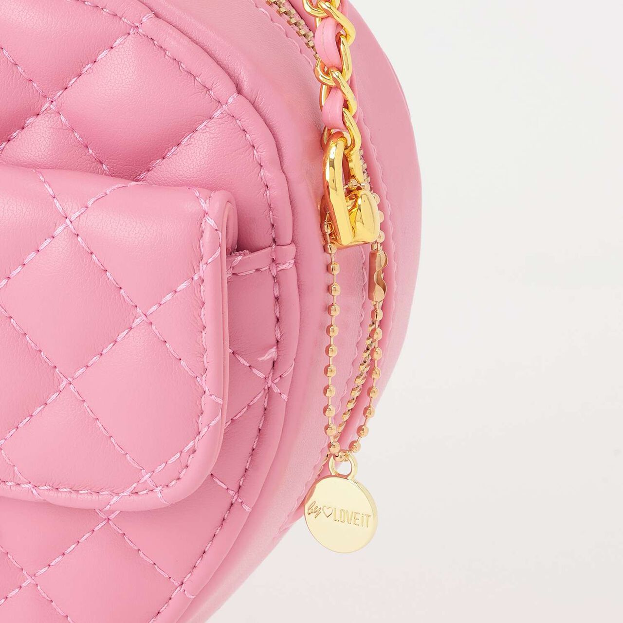 Heart-Shaped Shoulder Bag,Black, large image number 8