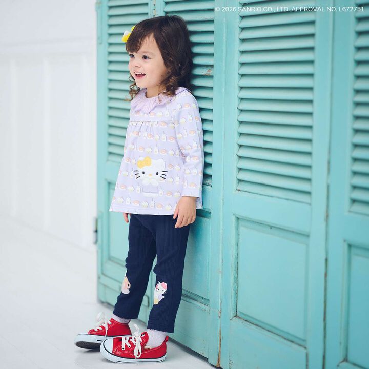 [Hello Kitty] Leggings,Pearl white, medium image number 2