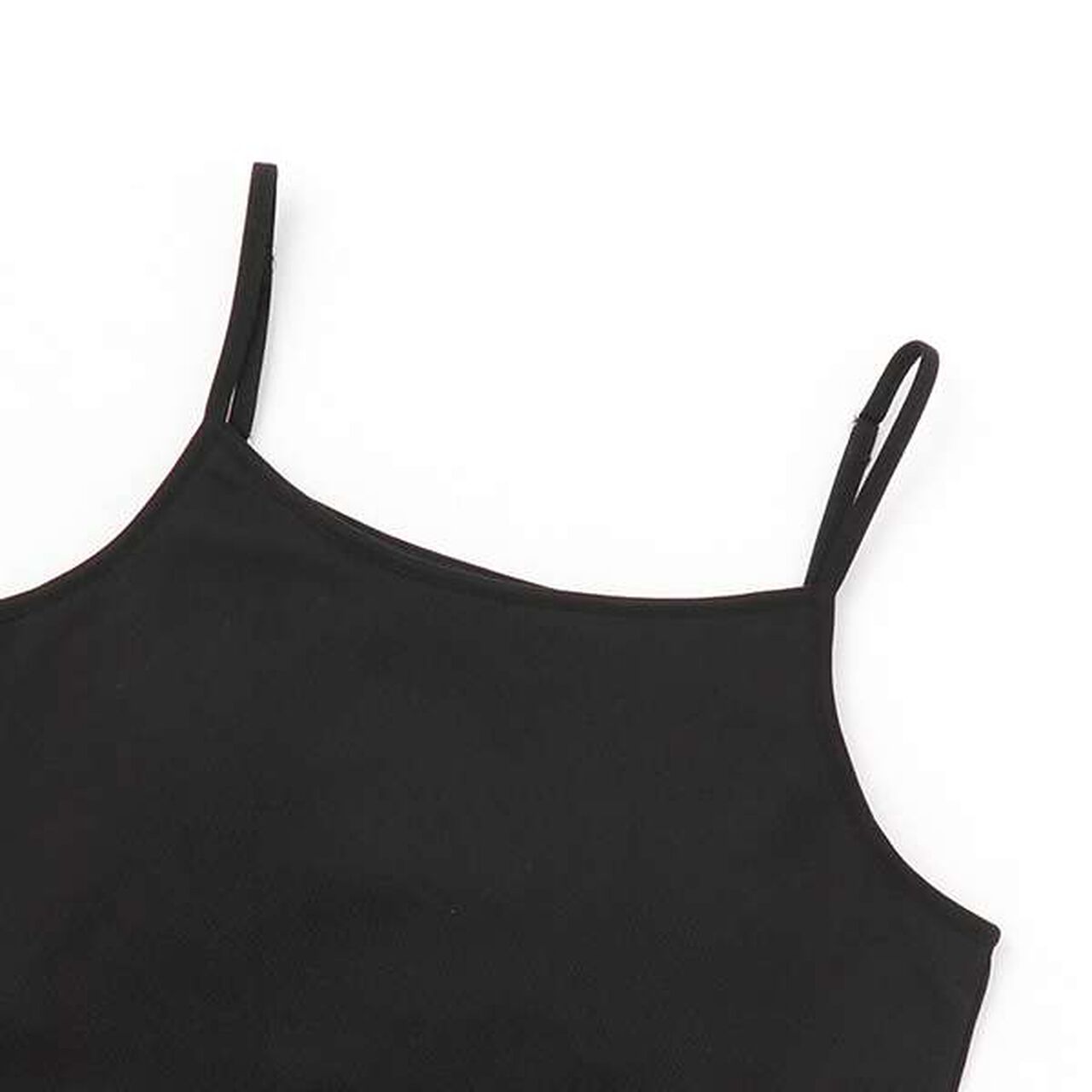 [Basic/Cool Sensation] Camisole with Cup,Black, large image number 6