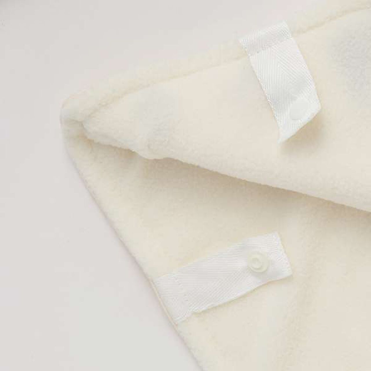 Animal Embroidery Quilt Cape,Ivory, large image number 8