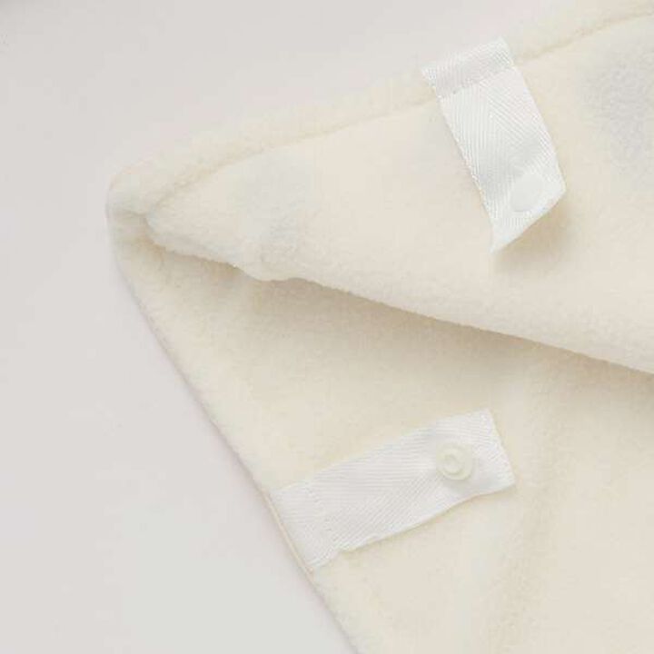 Animal Embroidery Quilt Cape,Ivory, medium image number 8