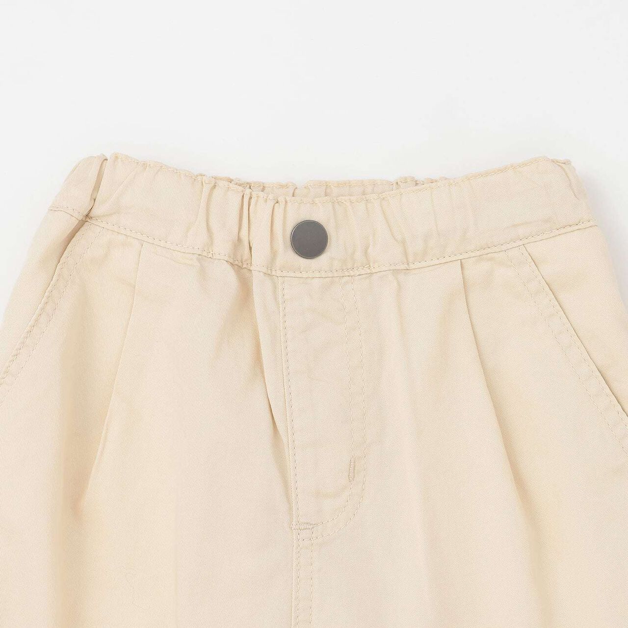 [MINECRAFT] Embroidered Half Pants,Beige, large image number 8