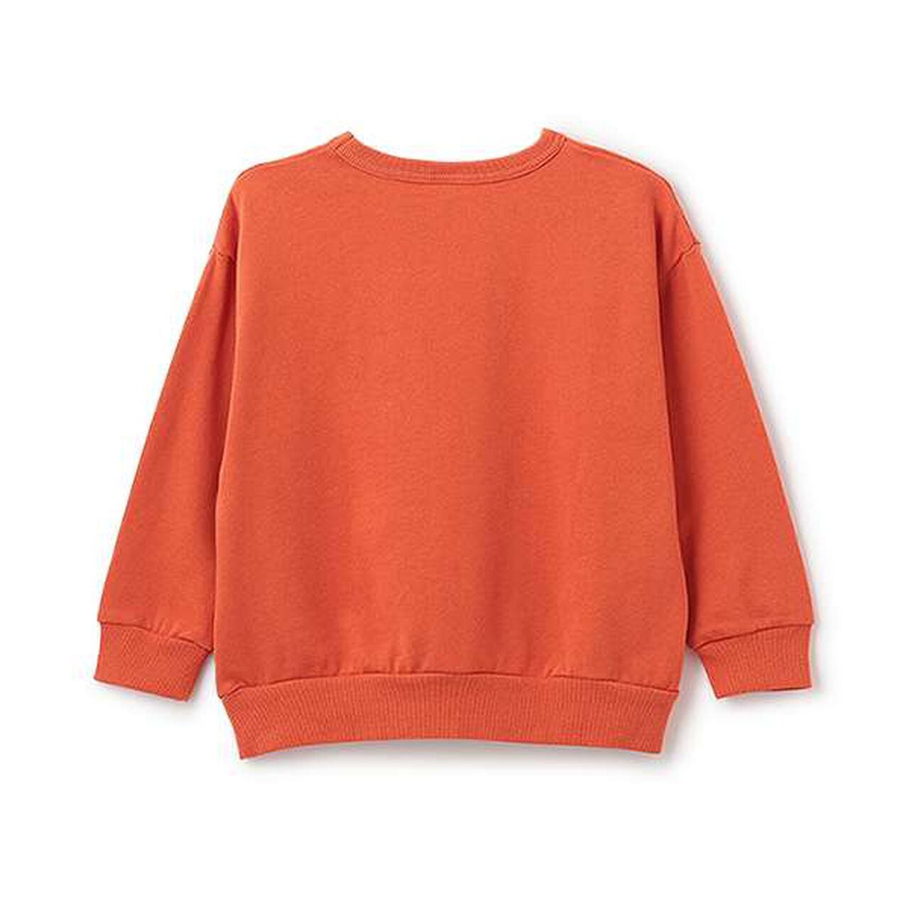 Assorted Logo Print Wide Sweatshirt,Yellow, large image number 1