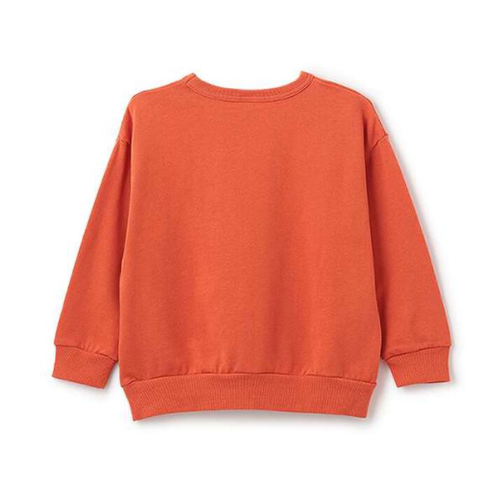 Assorted Logo Print Wide Sweatshirt,Yellow, medium image number 1