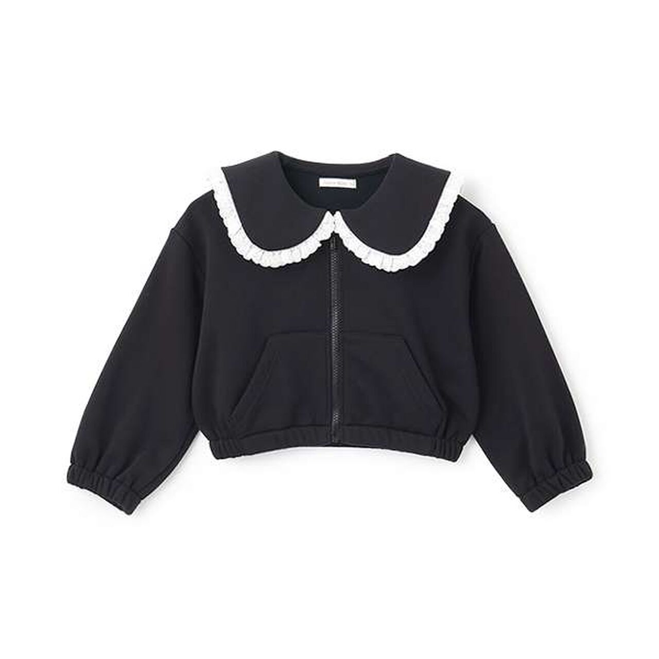 [Lycee Mine Ballet Series] Coordinatable Setup Sailor Collar Full-Zip Sweatshirt,Light blue, large image number 1