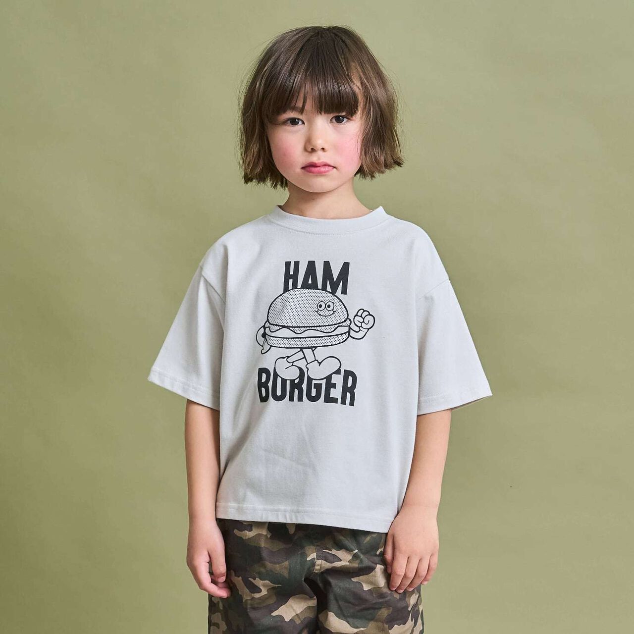 Anti-Stain Quick-Dry Junk Food Assortment Printed T-Shirt,Black, large image number 0