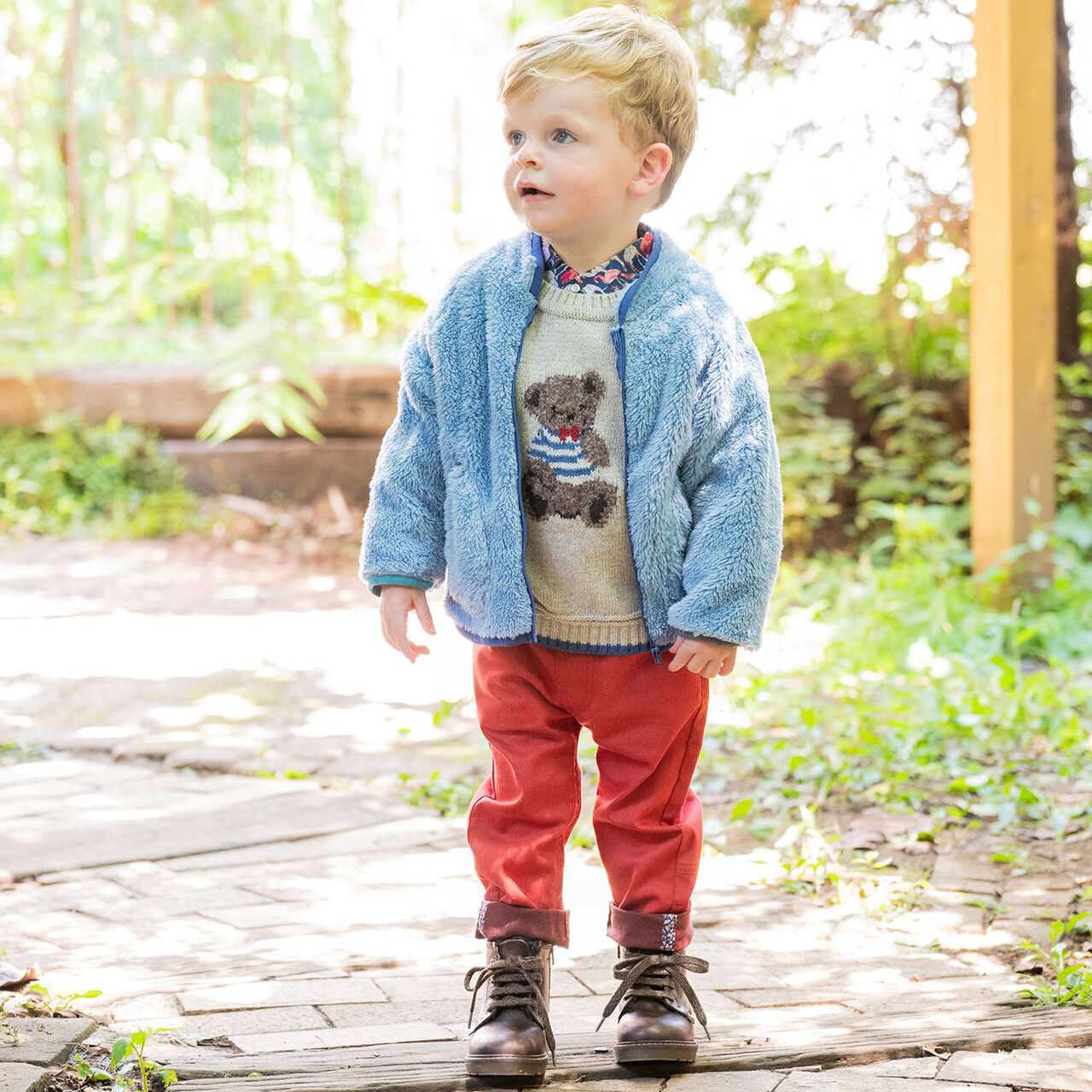 Q for the Zoo Wide Shirt,Navy, large image number 14