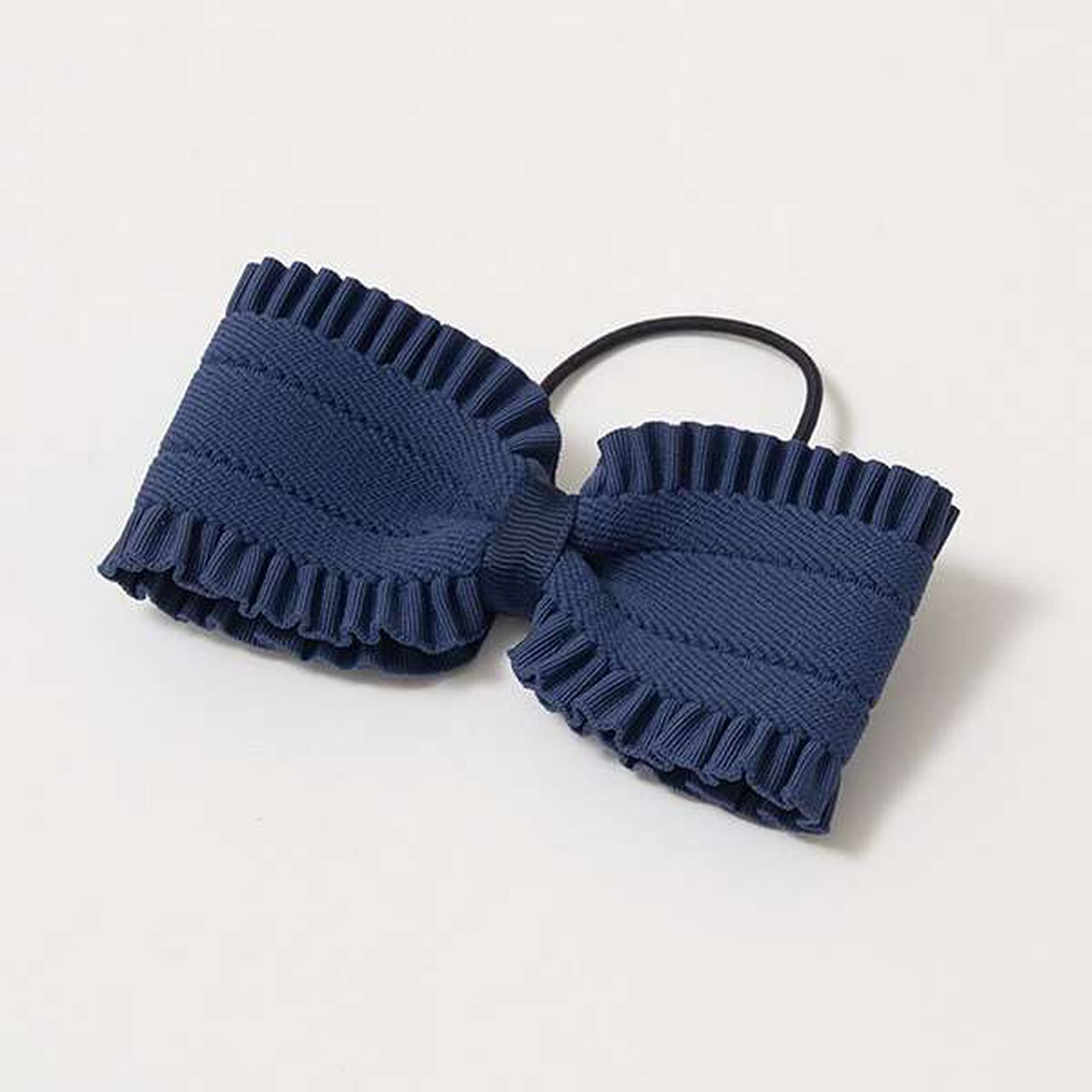 Frill Ribbon Hair Tie,Red, large image number 6