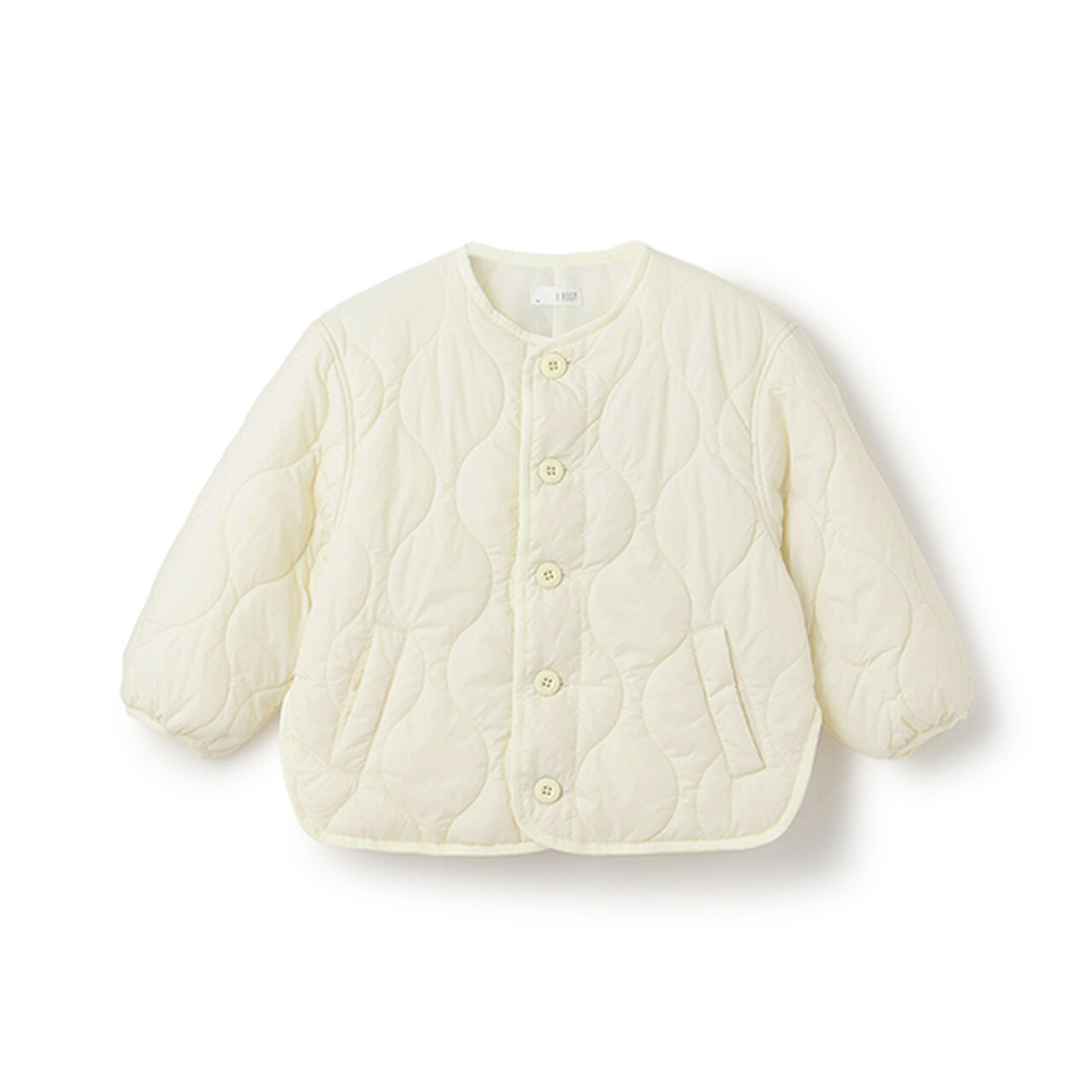 [Mix and Match Series] Quilted Jacket,Off white, large image number 1