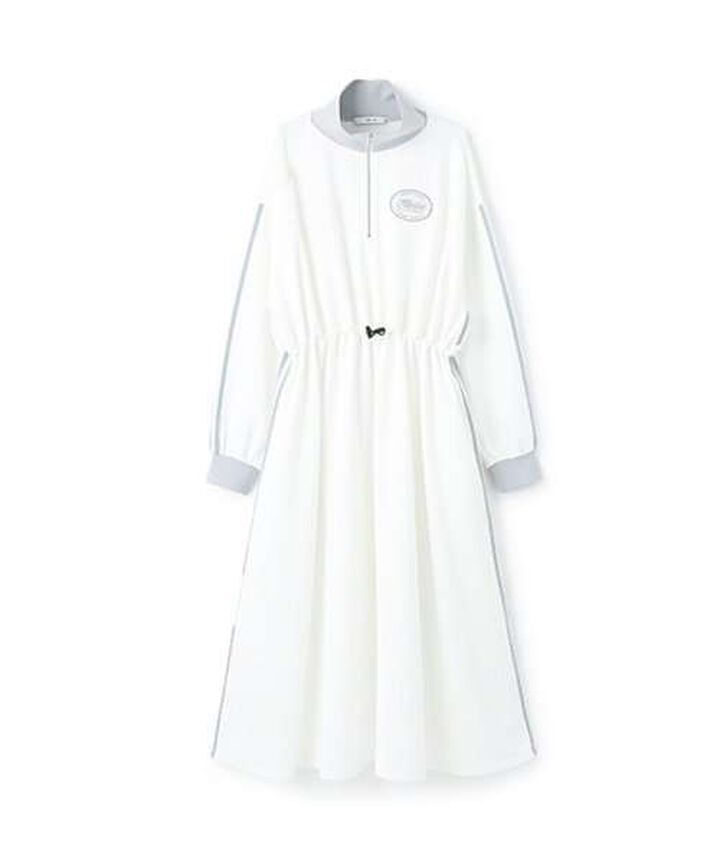 Track One-Piece Dress,Off white, medium image number 1