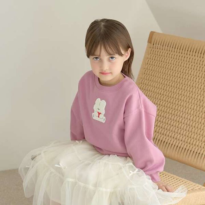 Pilling-Resistant Fleece Sweatshirt,Milky white, medium image number 17