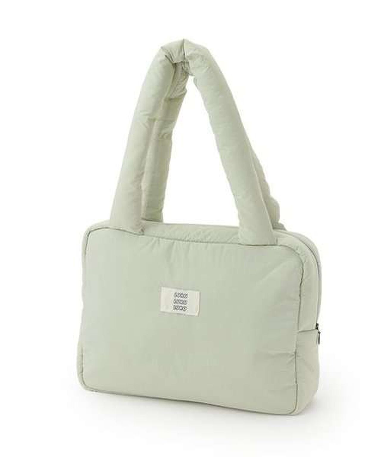 Quilted Tote Bag,Off white, large image number 7