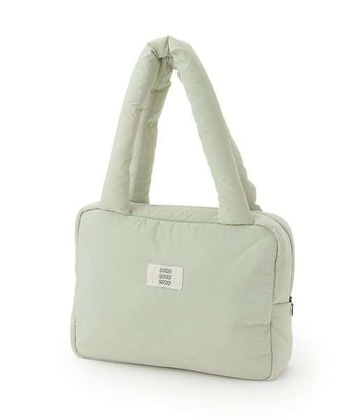 Quilted Tote Bag,Off white, medium image number 7