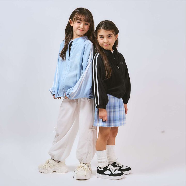 [UV Protection] [Cooling Solution] Sheer Bomber Jacket,Sax blue, medium image number 12