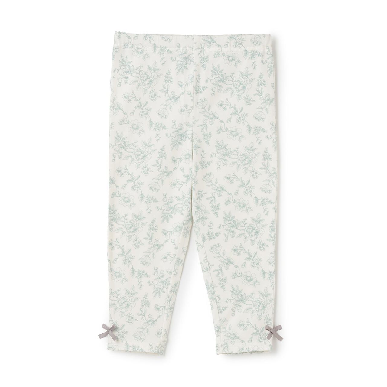 [Affordable] GIRLS 10-length Leggings,Off white, large image number 14