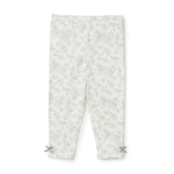 [Affordable] GIRLS 10-length Leggings,Off white, medium image number 14