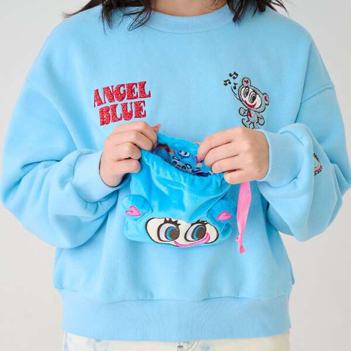 Mr. Nakamura Mini Pouch,Blue, medium image number 7