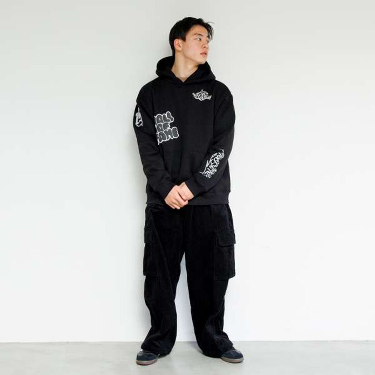 Resistant to Pilling Wool Lined Black Collection,Black, large image number 12