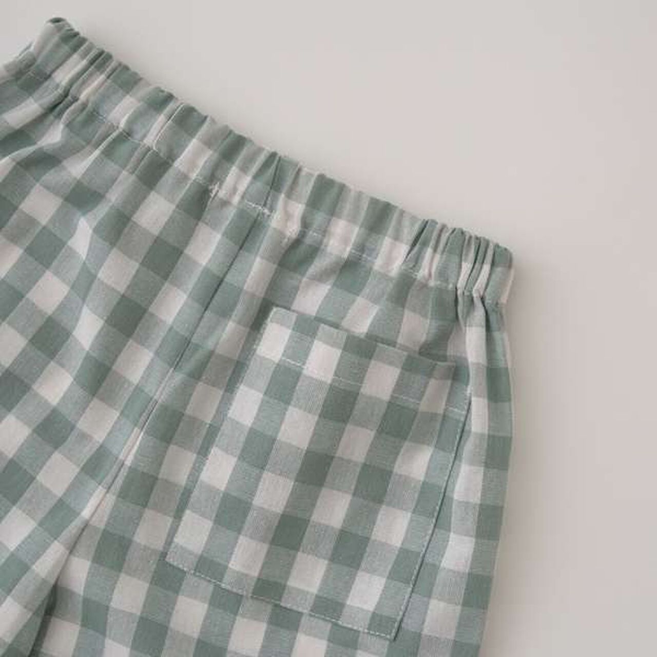 Peplum Blouse & Hem Frill Pants Outfit Set,Mocha tea, large image number 16