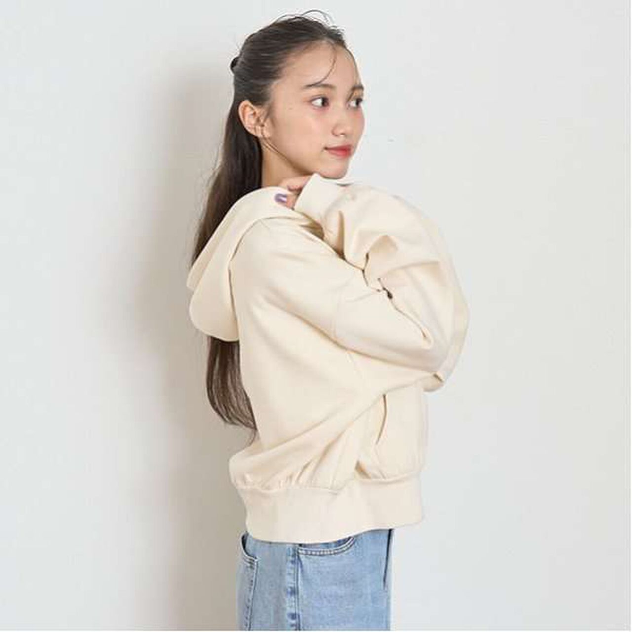 Cardboard ZIP Parka,Black, large image number 13