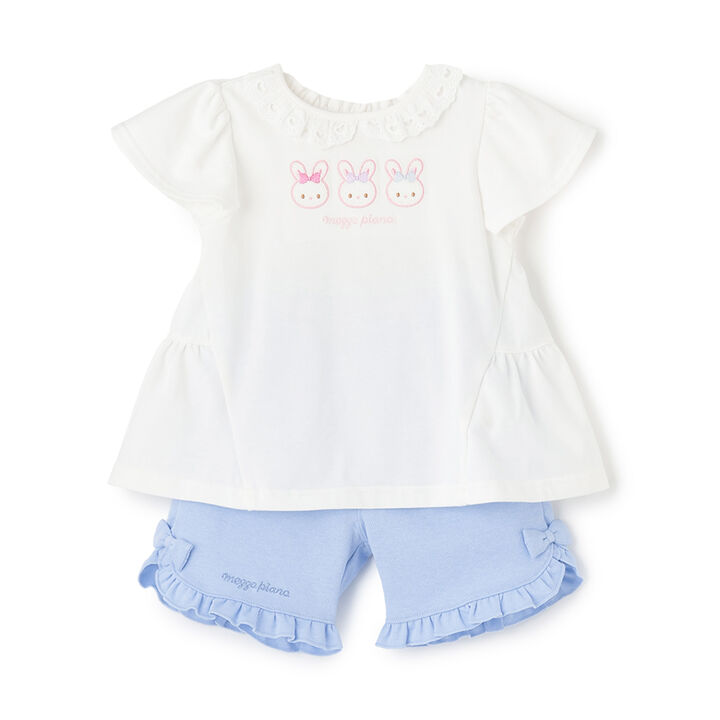 Rabbit Tunic & Half Pants Set,, medium