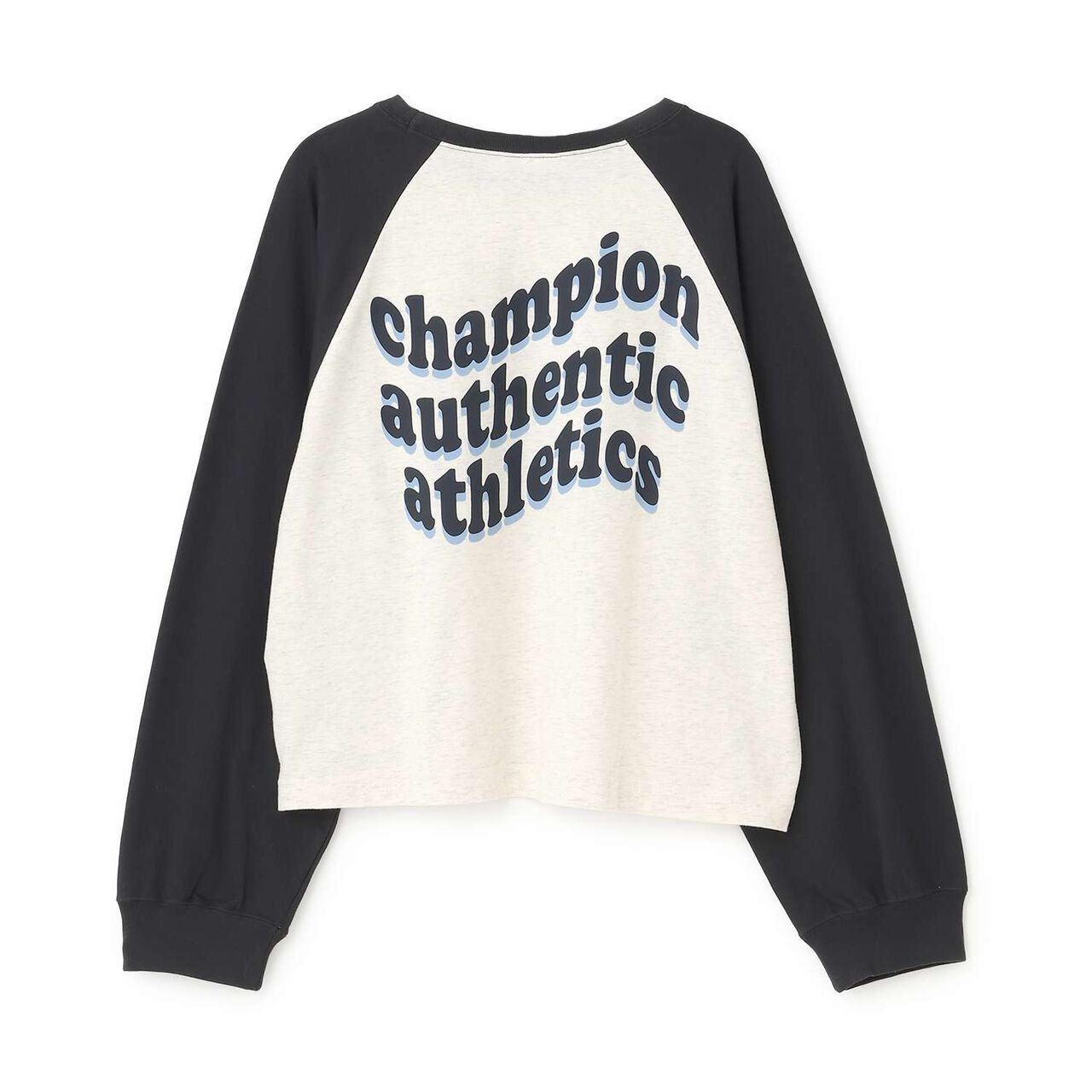[Champion] 100% Cotton Raglan Long Sleeve T-Shirt,Green, large image number 11