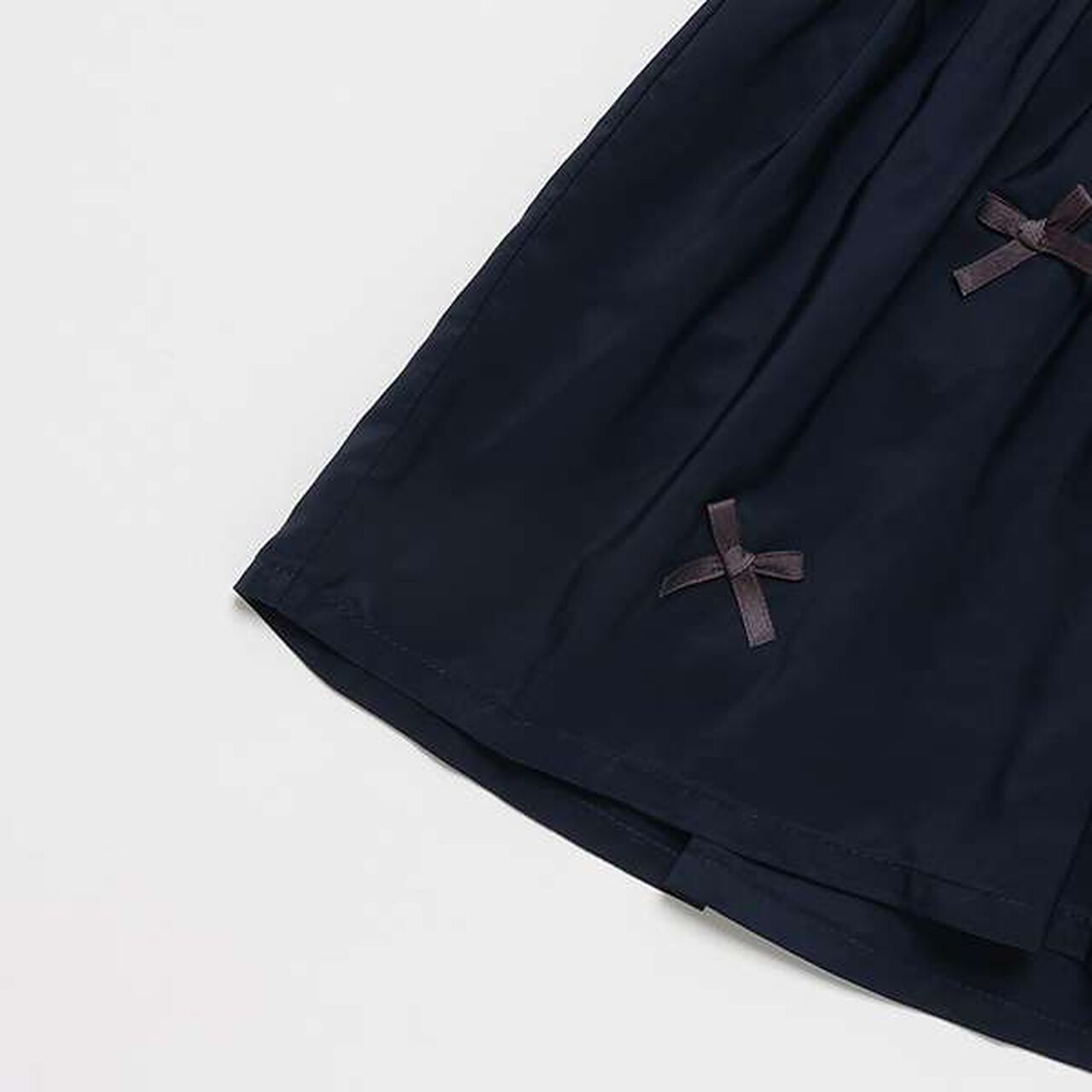 [Link] Ribbon Peplum Long T-Shirt,Lavender, large image number 4