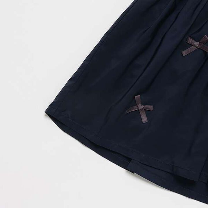 [Link] Ribbon Peplum Long T-Shirt,Lavender, medium image number 4