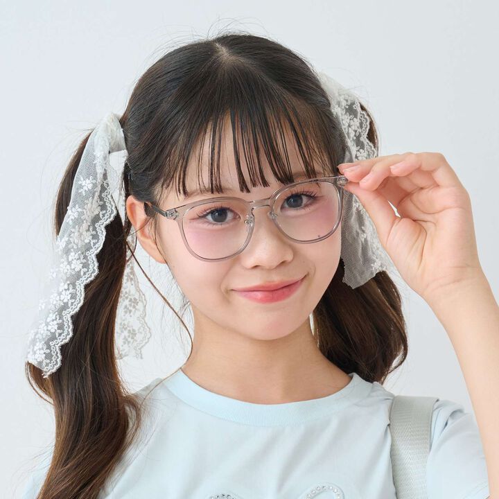 [Photochromic Lens] Fashion Glasses with Case,, medium