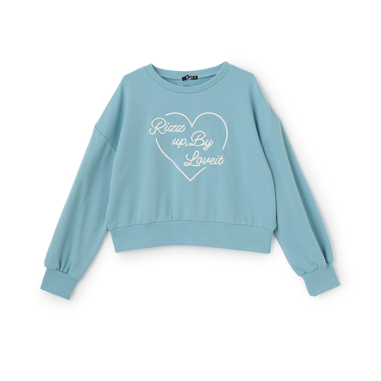 Heart Logo Pullover,Charcoal gray, large image number 4