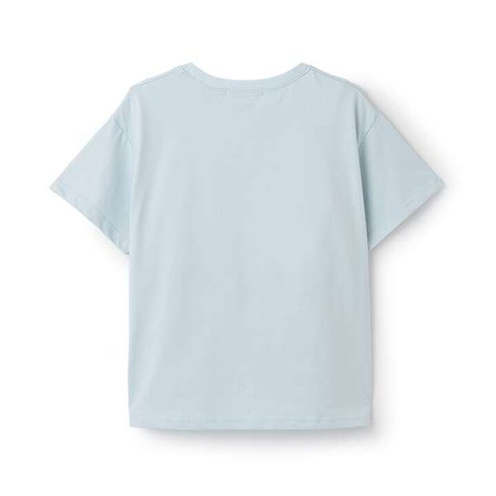 [Cool Touch] Antibacterial Logo T-Shirt with Cup,Off white, medium image number 1
