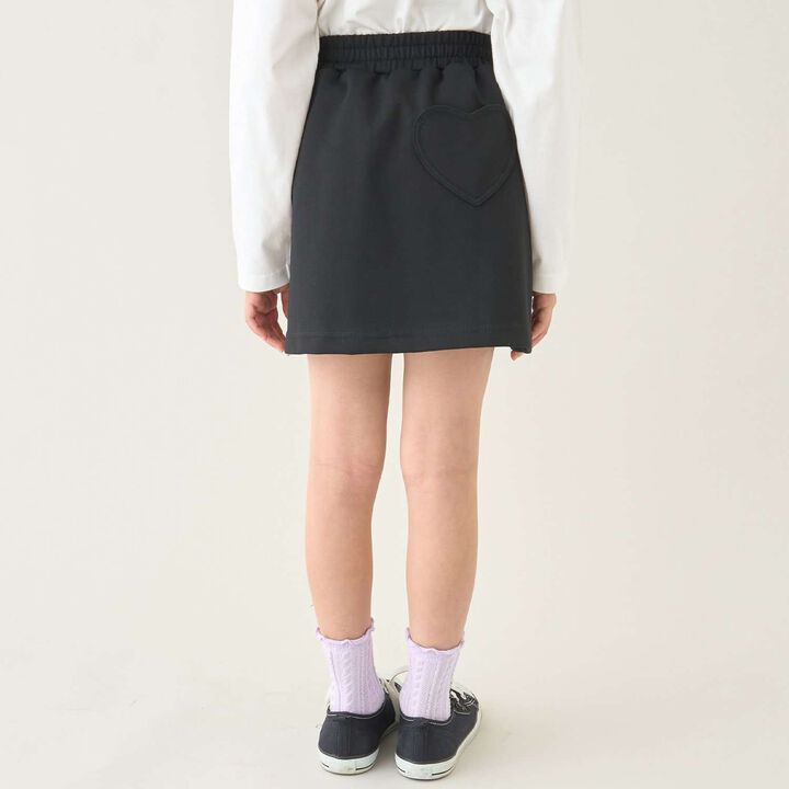 [School-Ready] Puff Sweat Skirt (with Shorts),Ivory, medium image number 25