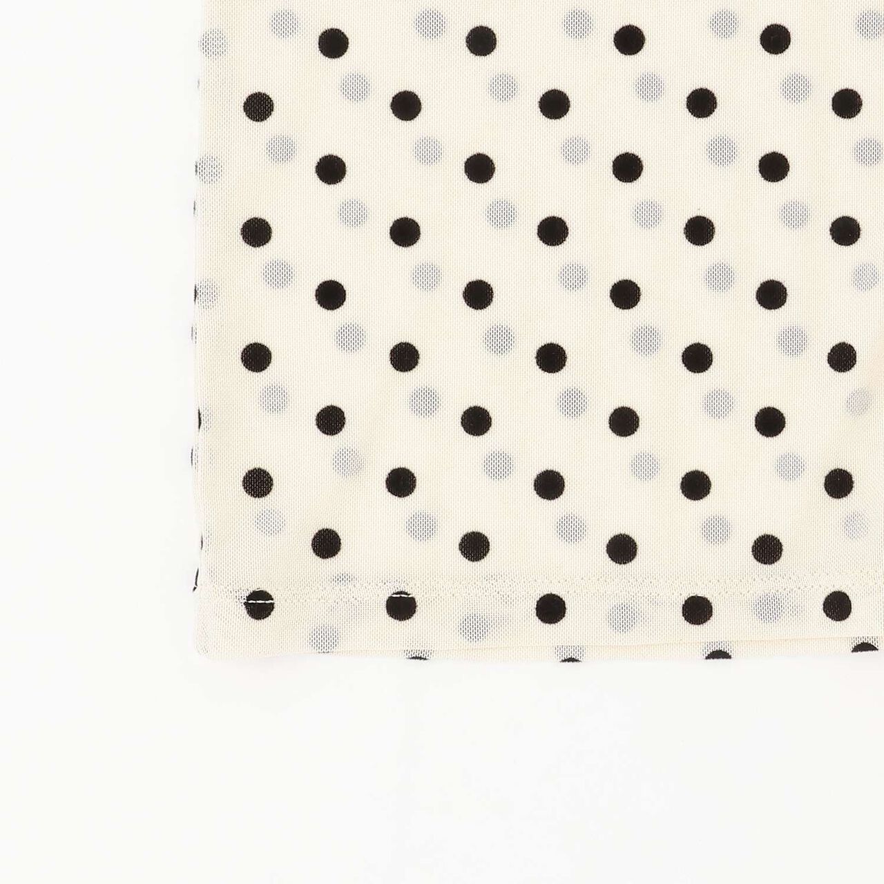 [Formal] 2-Way Sheer Dot Top,Black, large image number 14