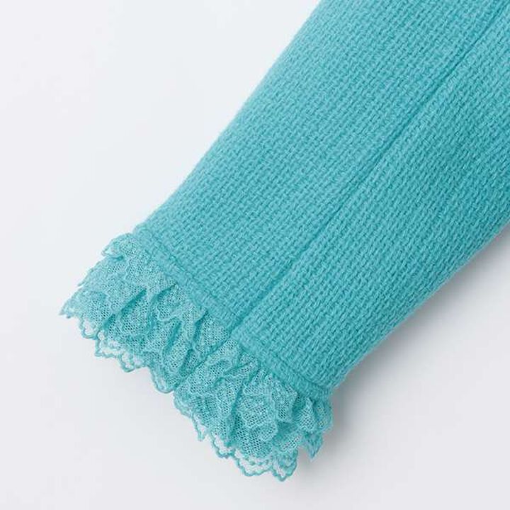 35th Tweed Jacket & Rose Print Skirt Set,Off white, medium image number 14