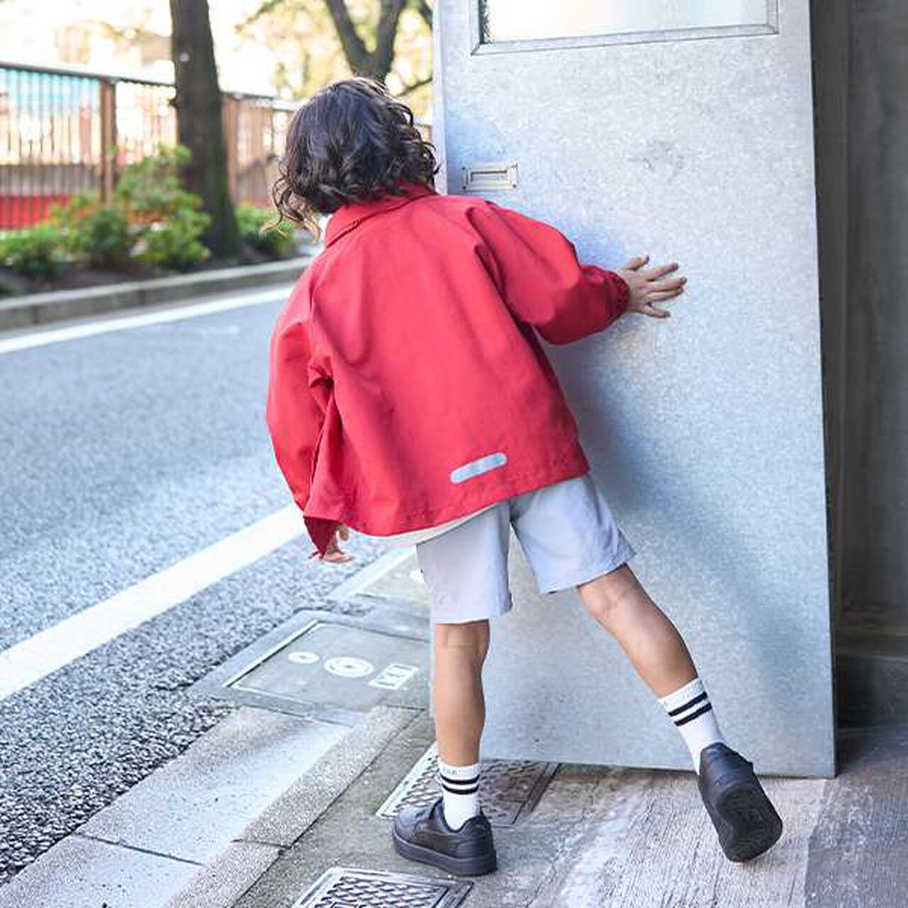 [Water-Repellent] Mountain Parka with Storage Bag,Black, large image number 4