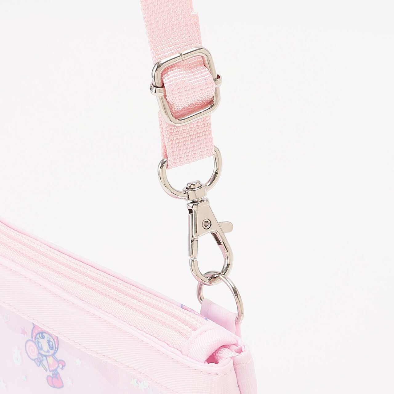 Berrie-chan Pattern Sacoche Bag [School-Friendly],Pink, large image number 4