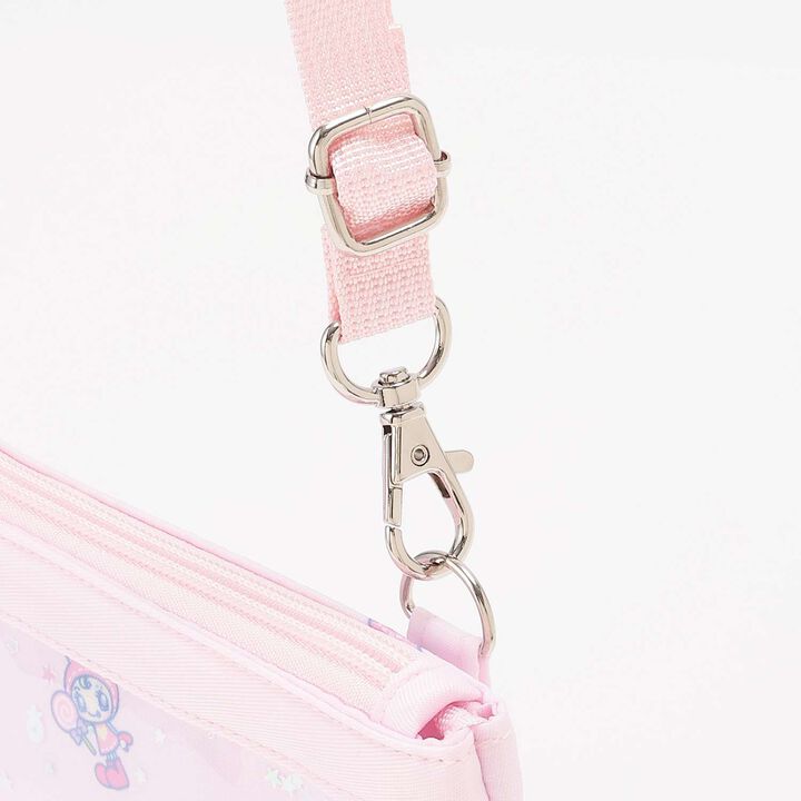 Berrie-chan Pattern Sacoche Bag [School-Friendly],Pink, medium image number 4