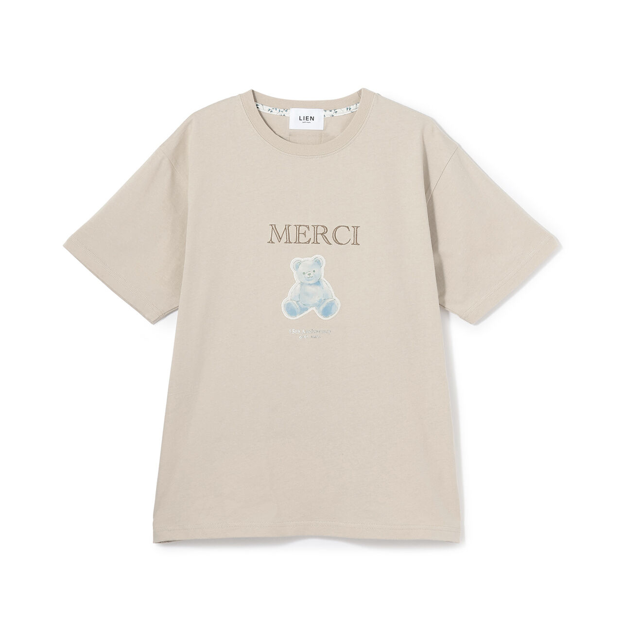 [Parent-Child Matching] [Cool Touch] 15th MERCI Short-Sleeve T-Shirt,Pearl white, large image number 10