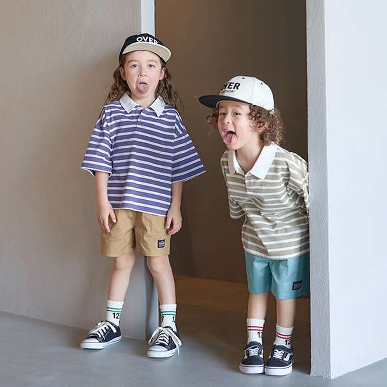 Non-Deforming Soft Cotton Oversized Stripe Print Rugby Shirt,Purple, large image number 10